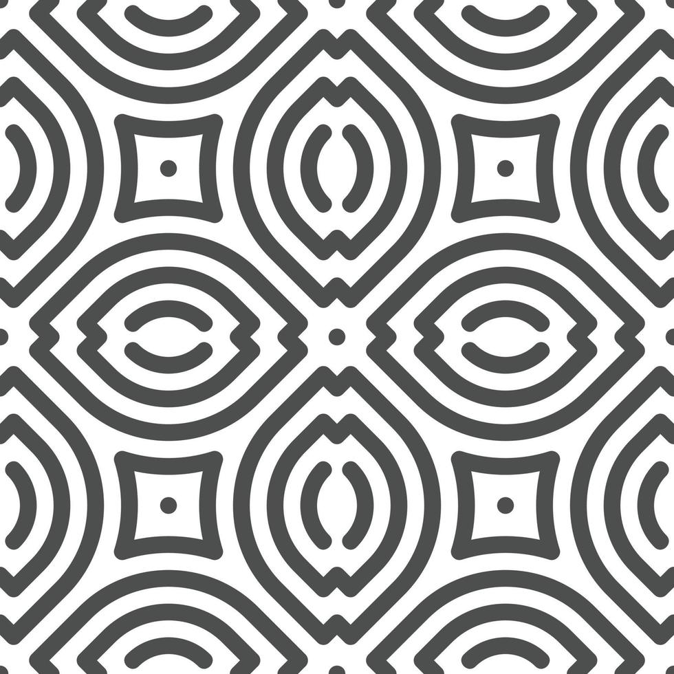 Abstract seamless geometric shape lines pattern vector