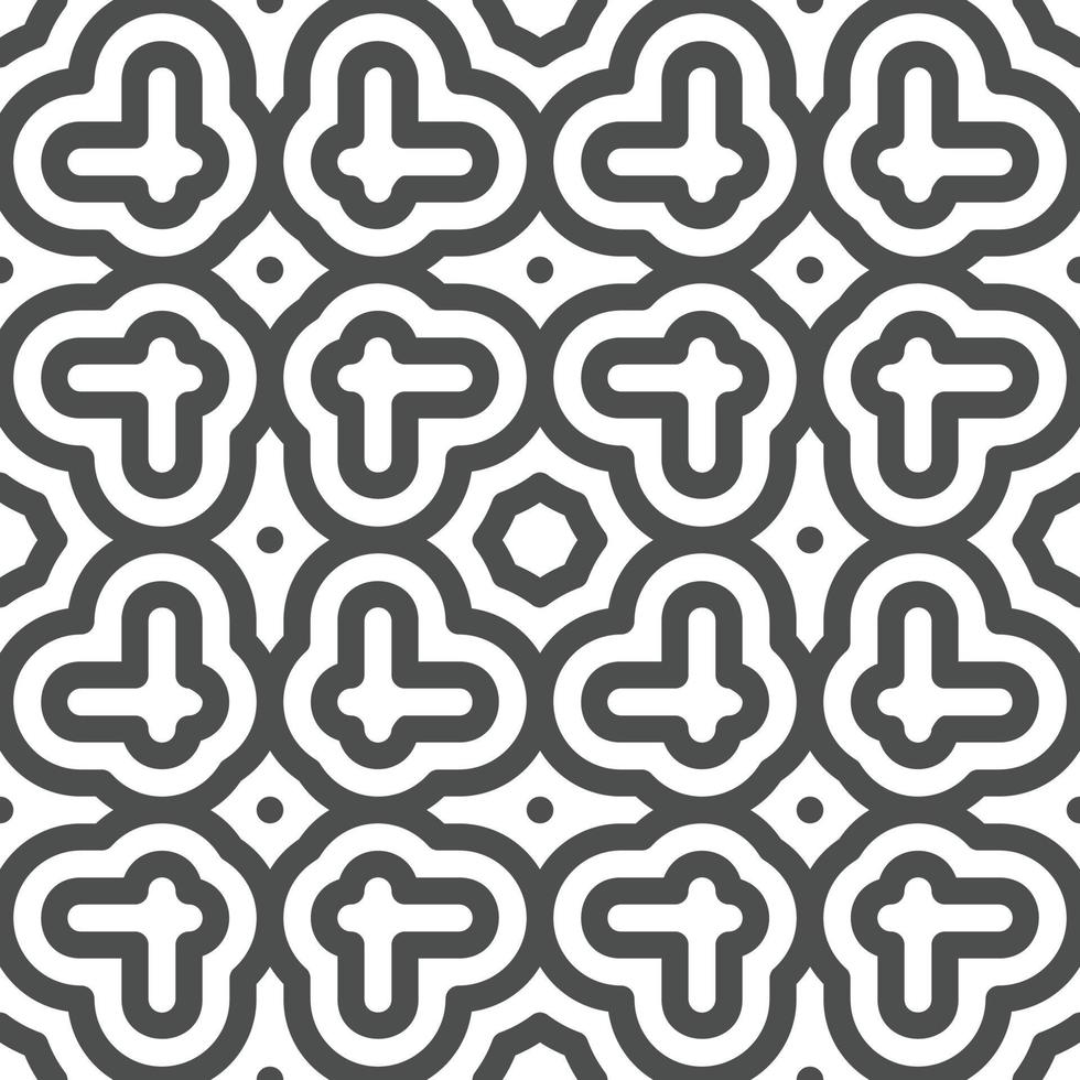 Abstract seamless geometric shape lines pattern vector