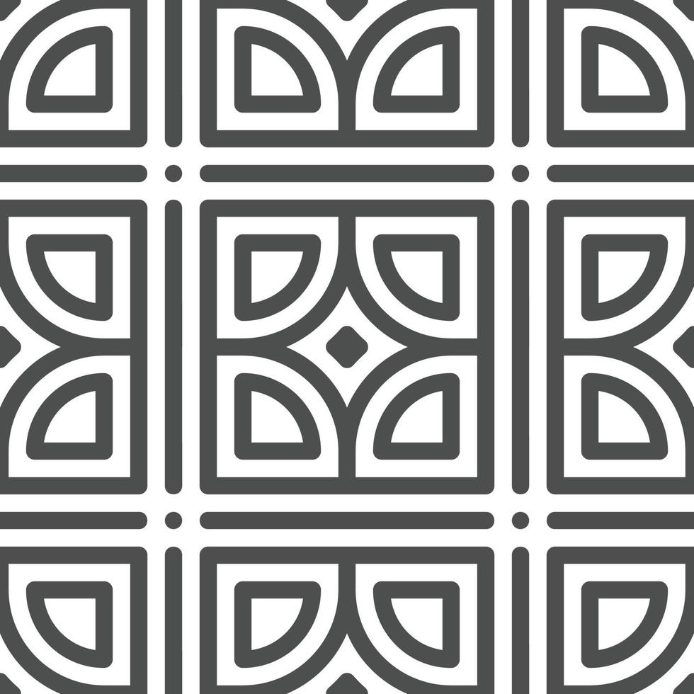 Abstract seamless geometric shape lines pattern vector