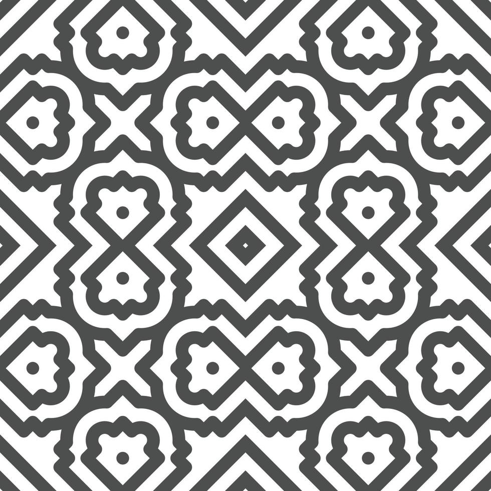 Abstract seamless geometric shape lines pattern vector