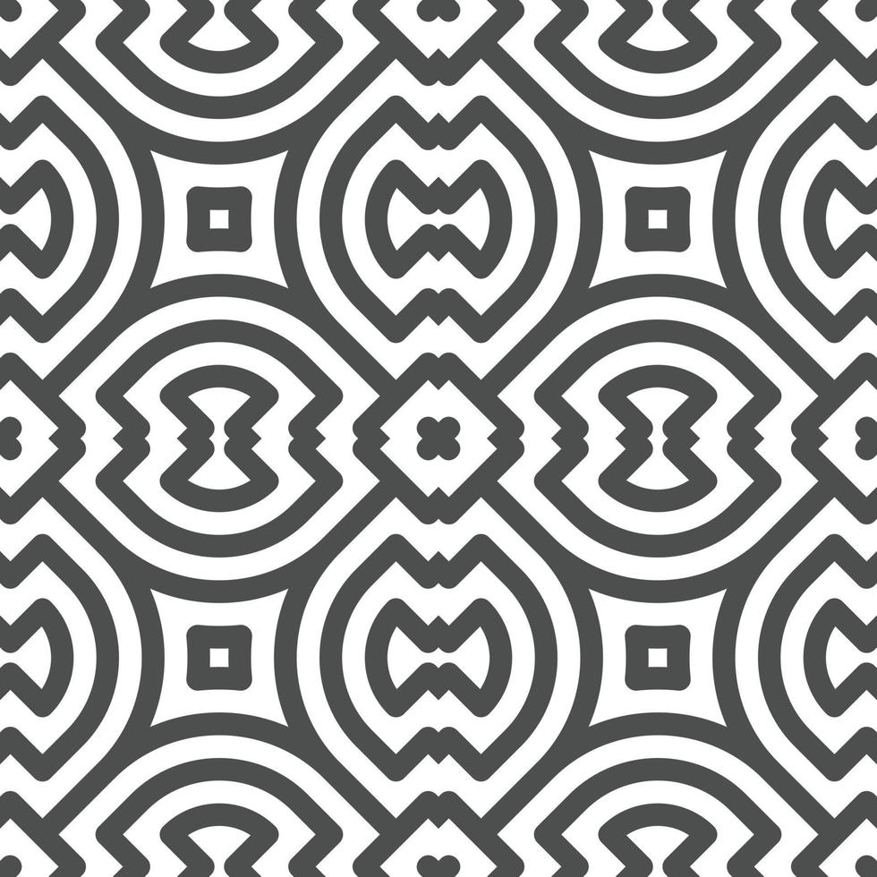 Abstract seamless geometric shape lines pattern vector