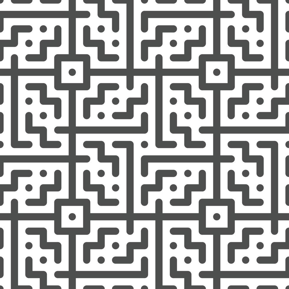 Abstract seamless geometric shape lines pattern vector