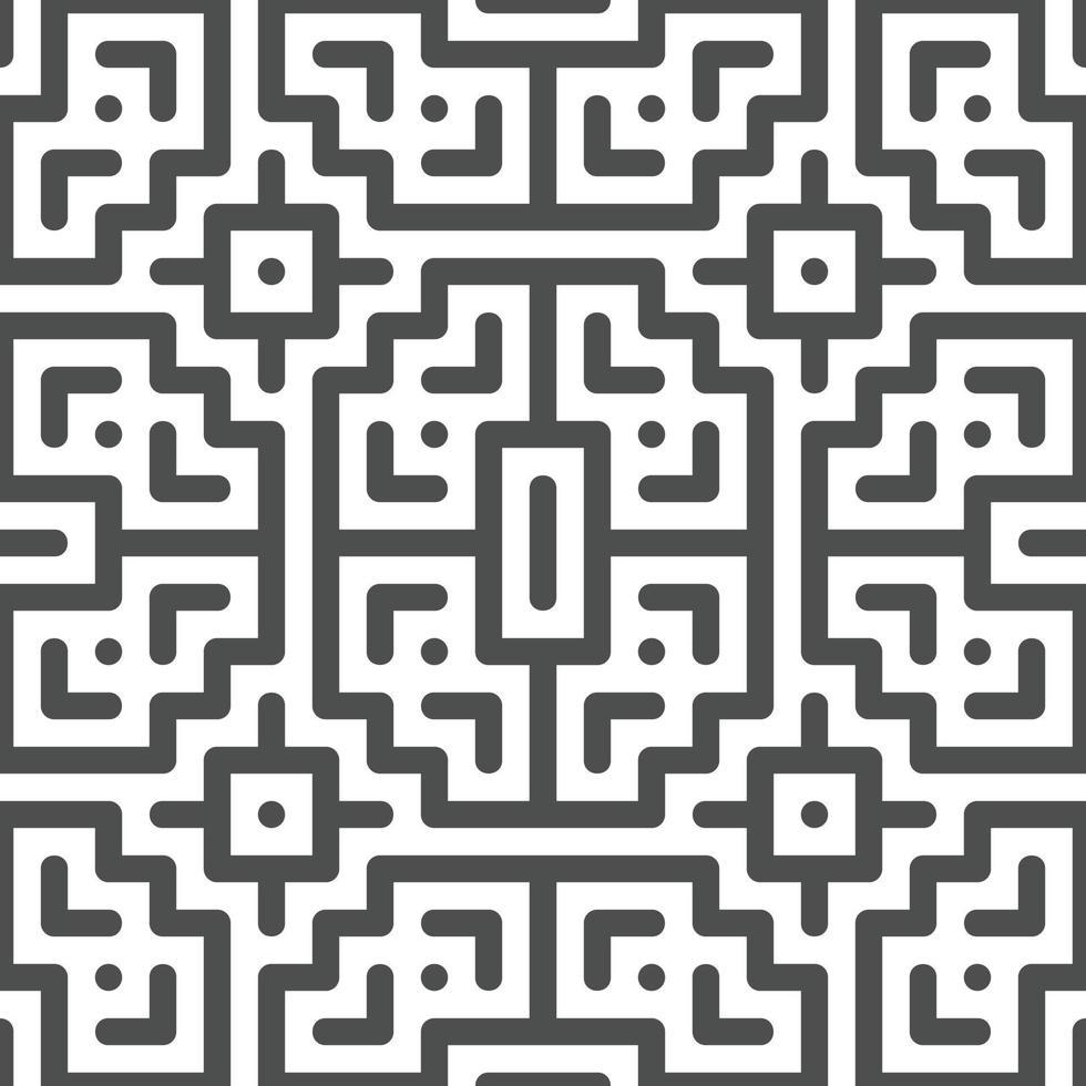 Abstract seamless geometric shape lines pattern vector
