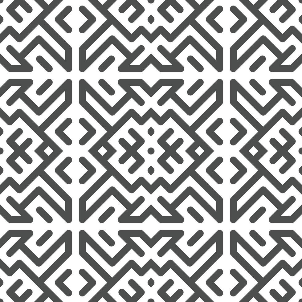 Abstract seamless geometric shape lines pattern vector