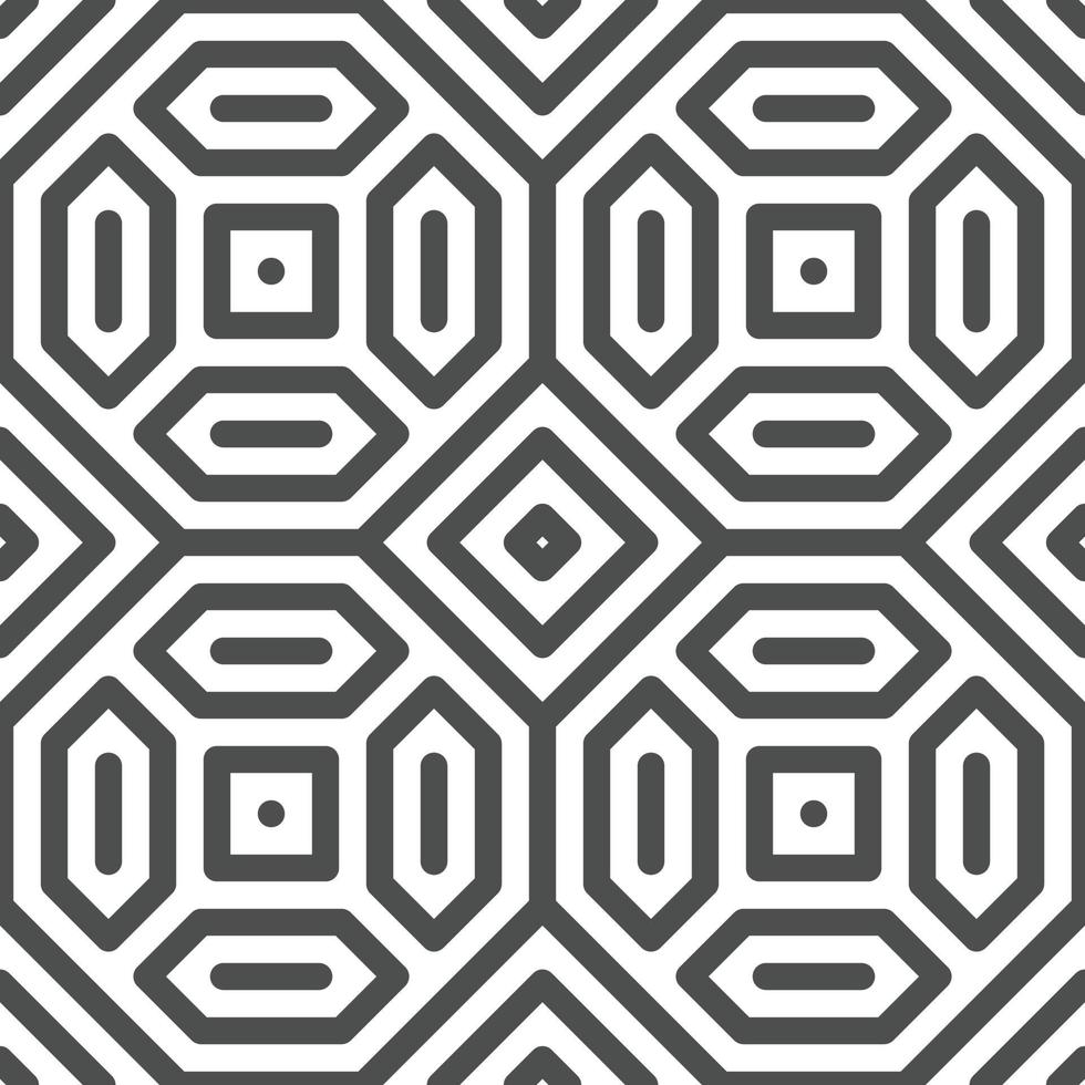 Abstract seamless geometric shape lines pattern vector