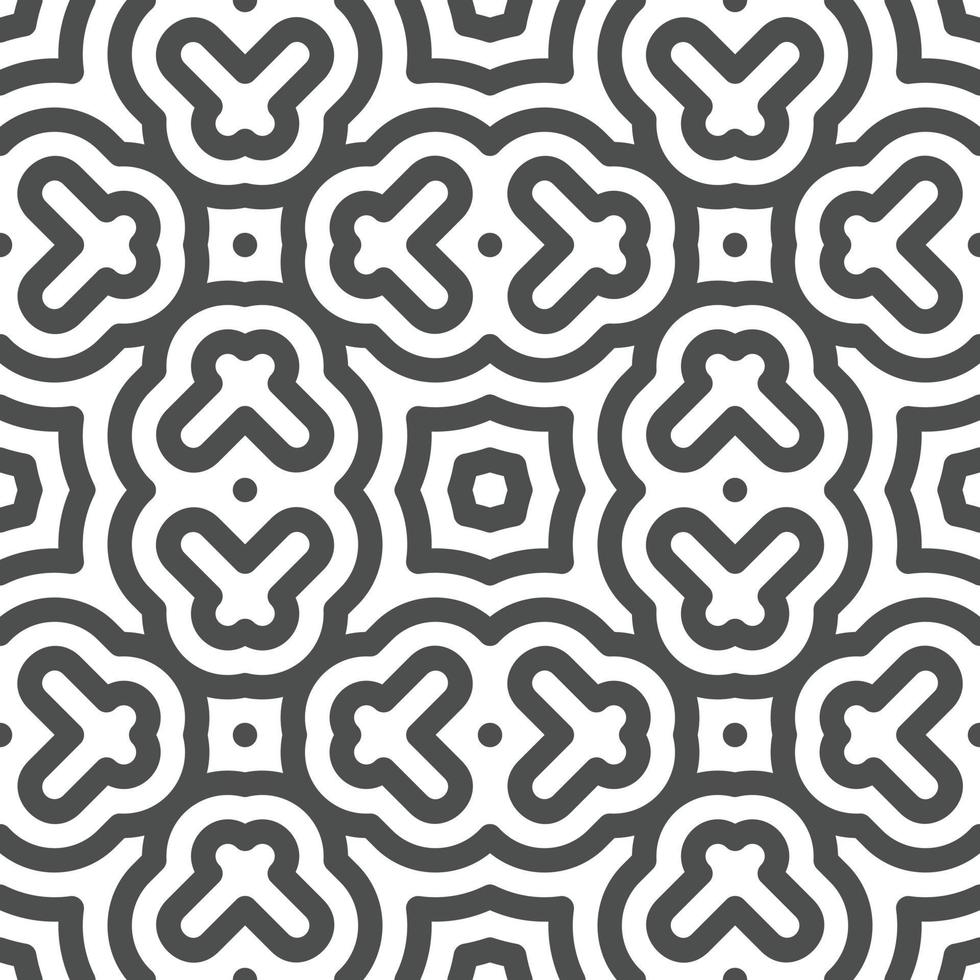 Abstract seamless geometric shape lines pattern vector