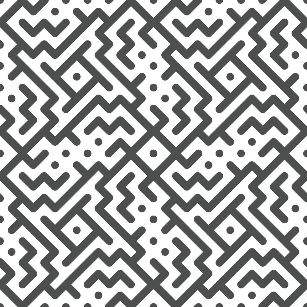 Abstract seamless geometric shape lines pattern vector