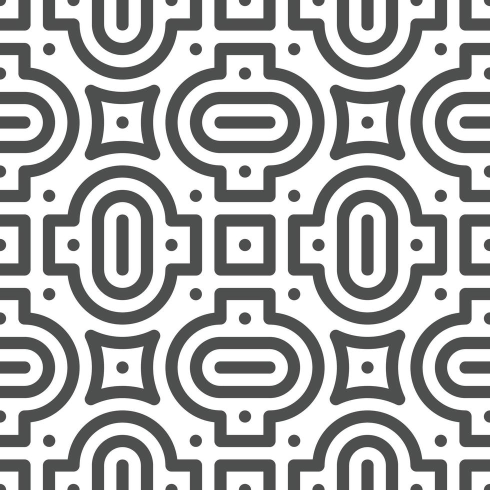 Abstract seamless geometric shape lines pattern vector