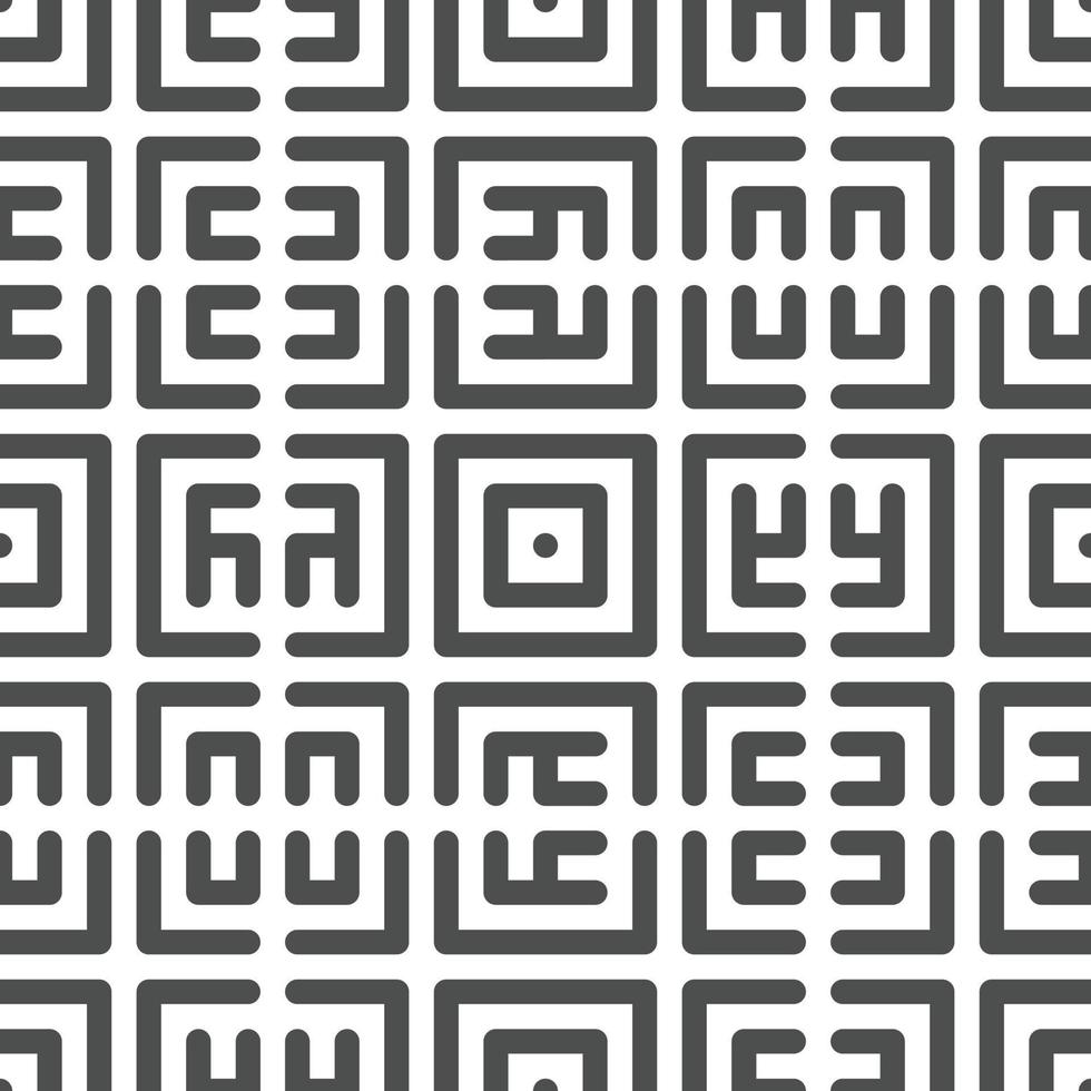 Abstract seamless geometric shape lines pattern vector