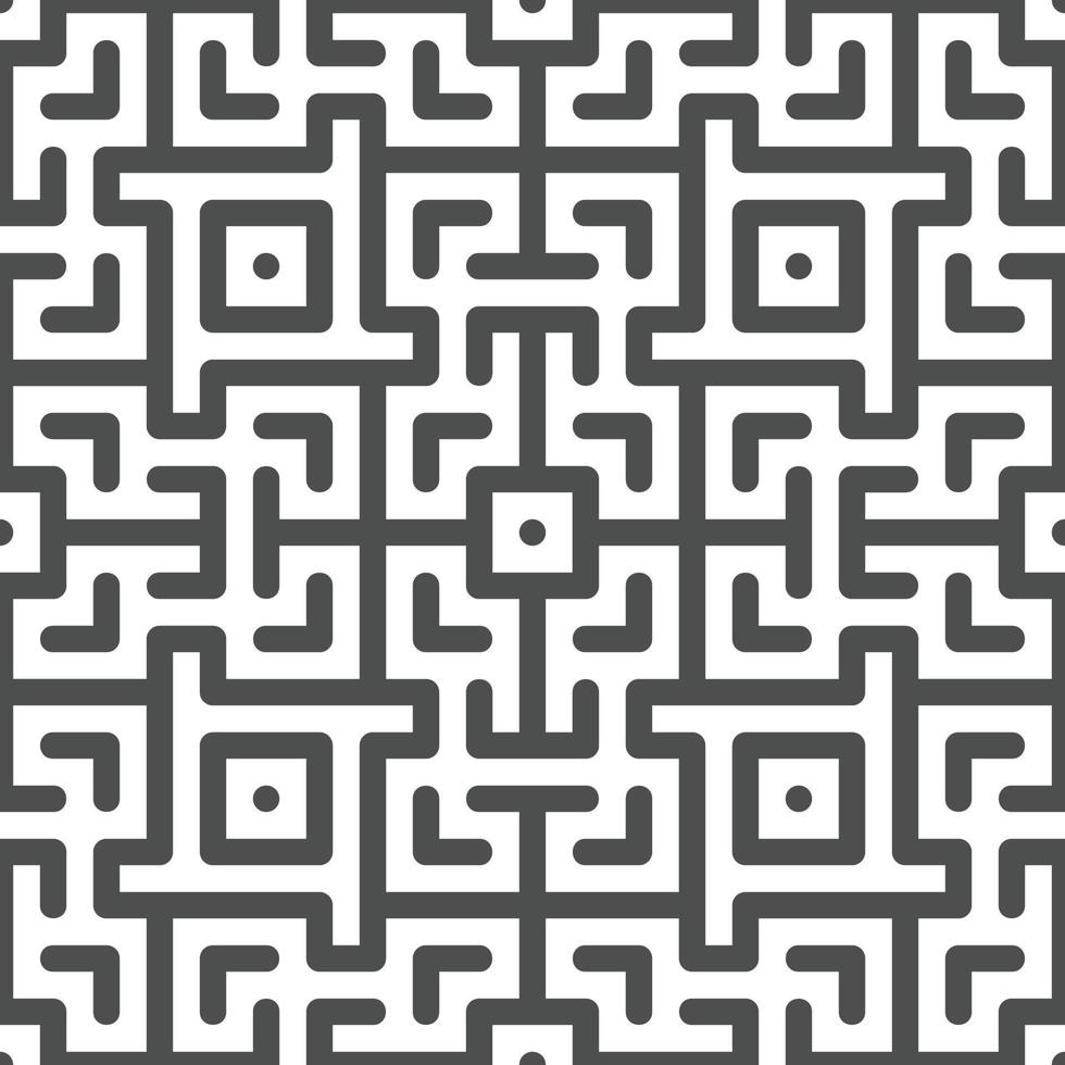 Abstract seamless geometric shape lines pattern 10 vector
