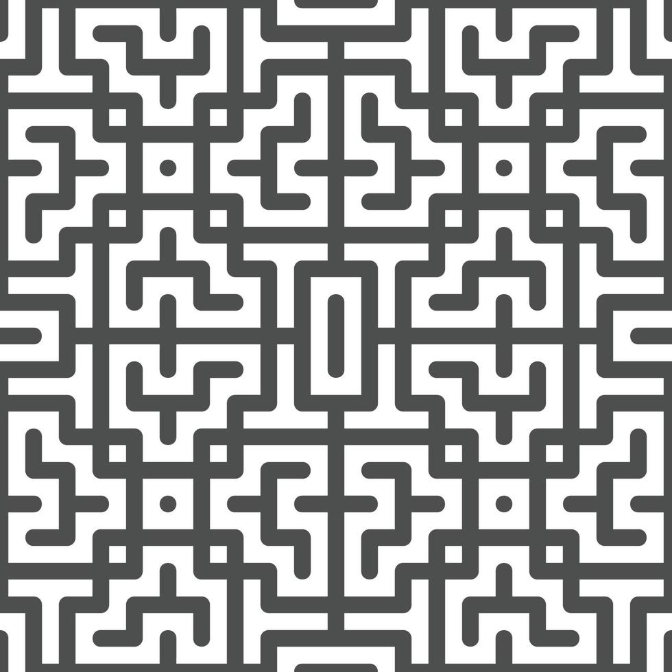 Abstract seamless geometric shape lines pattern 10 vector