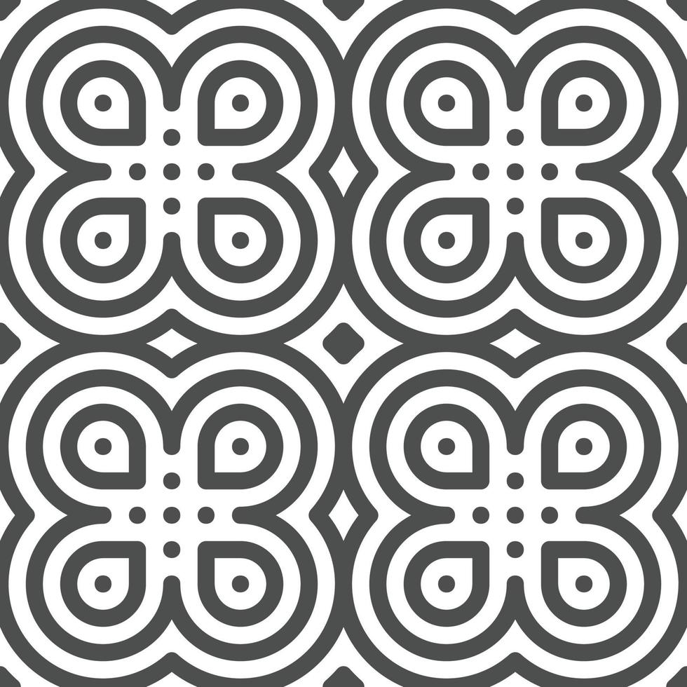 Abstract seamless geometric shape lines pattern vector