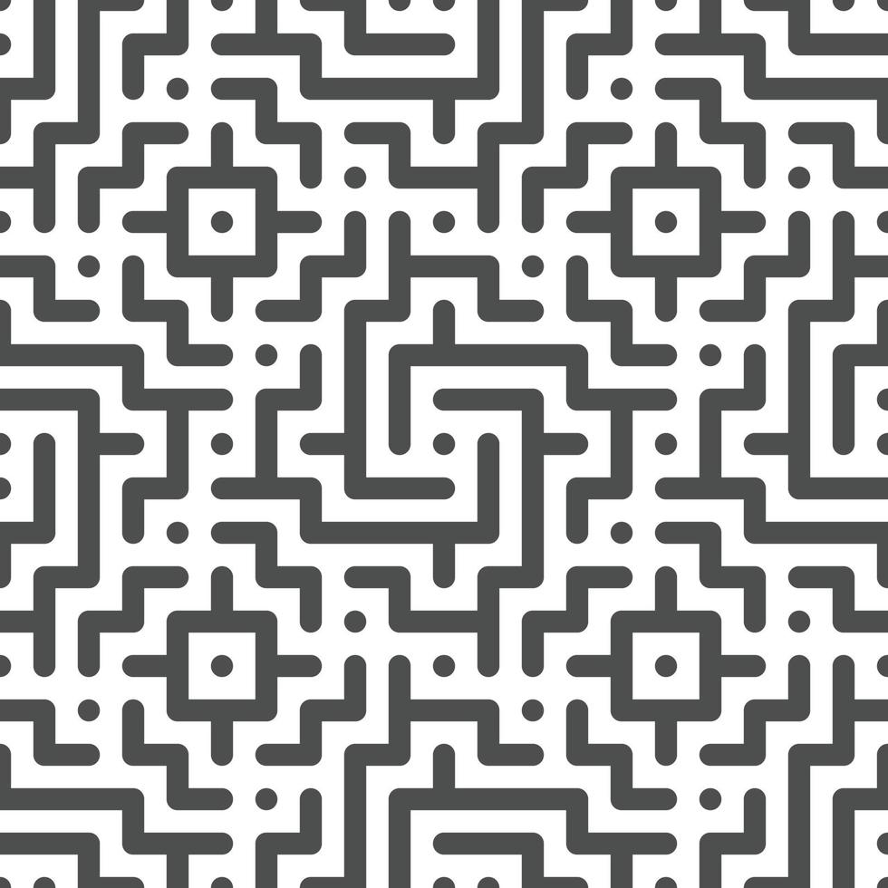 Abstract seamless geometric shape lines pattern vector