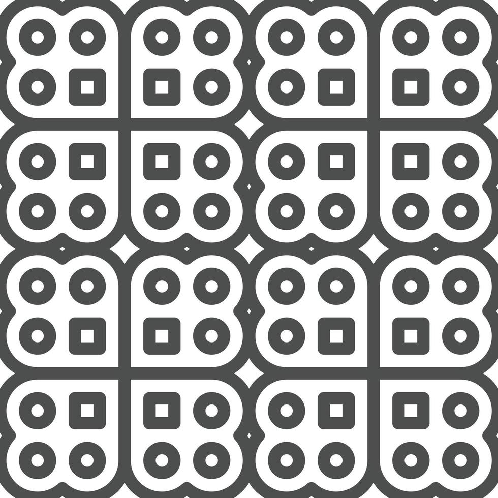 Abstract seamless geometric shape lines pattern vector