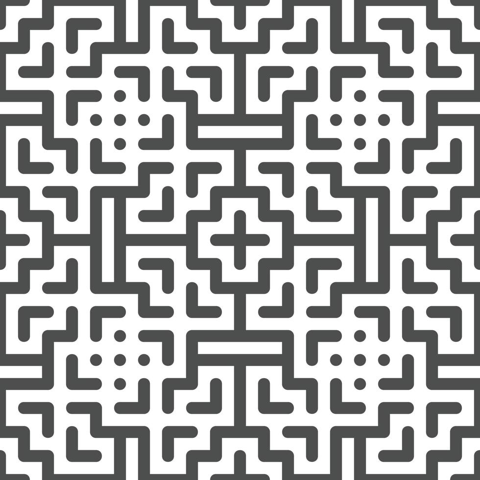 Abstract seamless geometric shape lines pattern vector