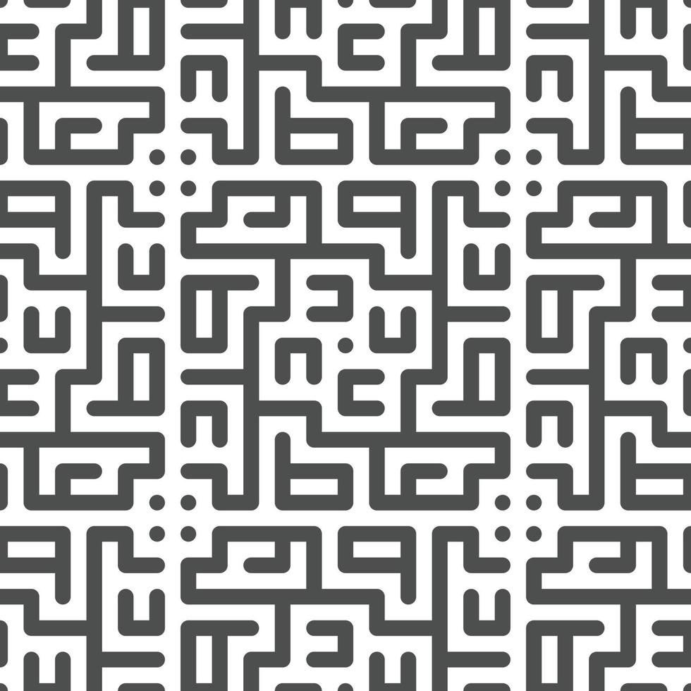 Abstract seamless geometric shape lines pattern vector