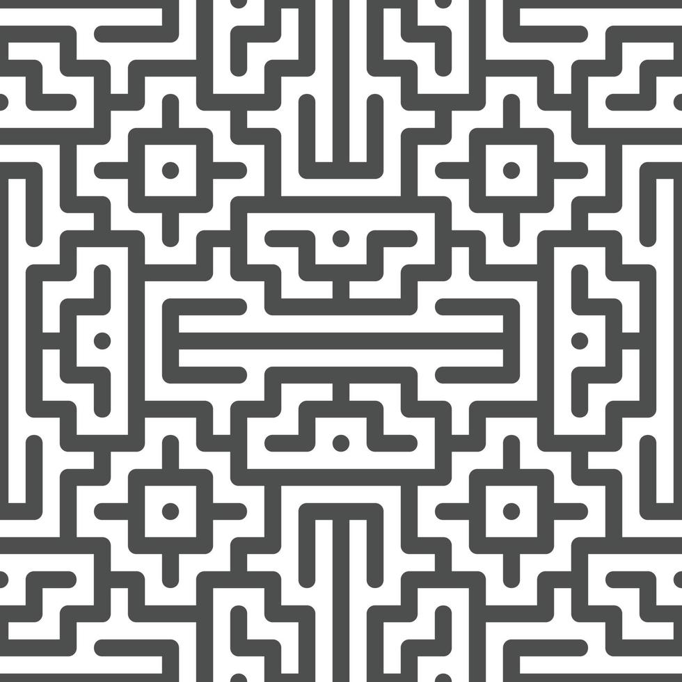 Abstract seamless geometric shape lines pattern 10 vector