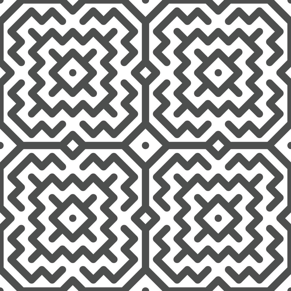 Abstract seamless geometric shape lines pattern vector
