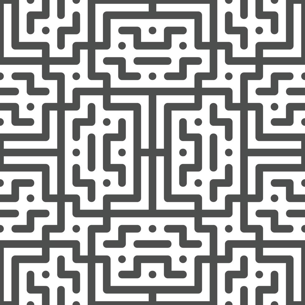 Abstract seamless geometric shape lines pattern 10 vector