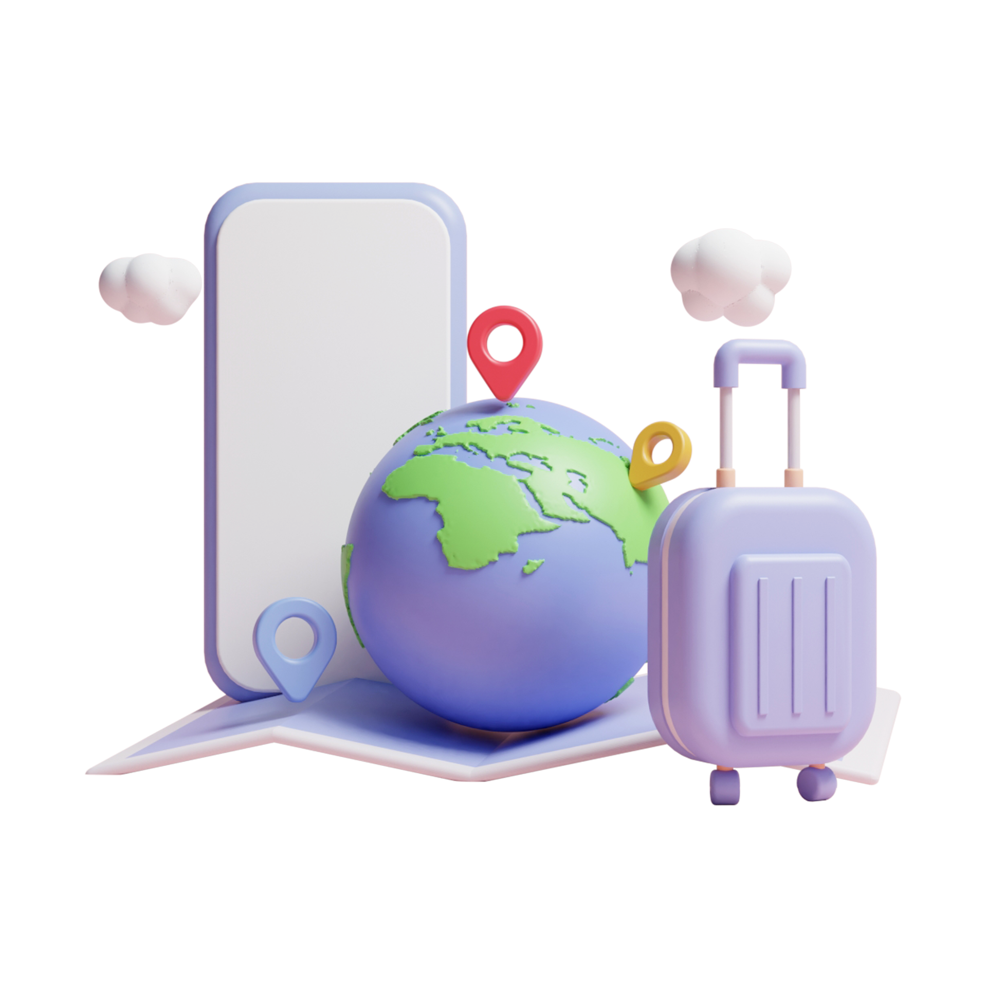 travel 3d png