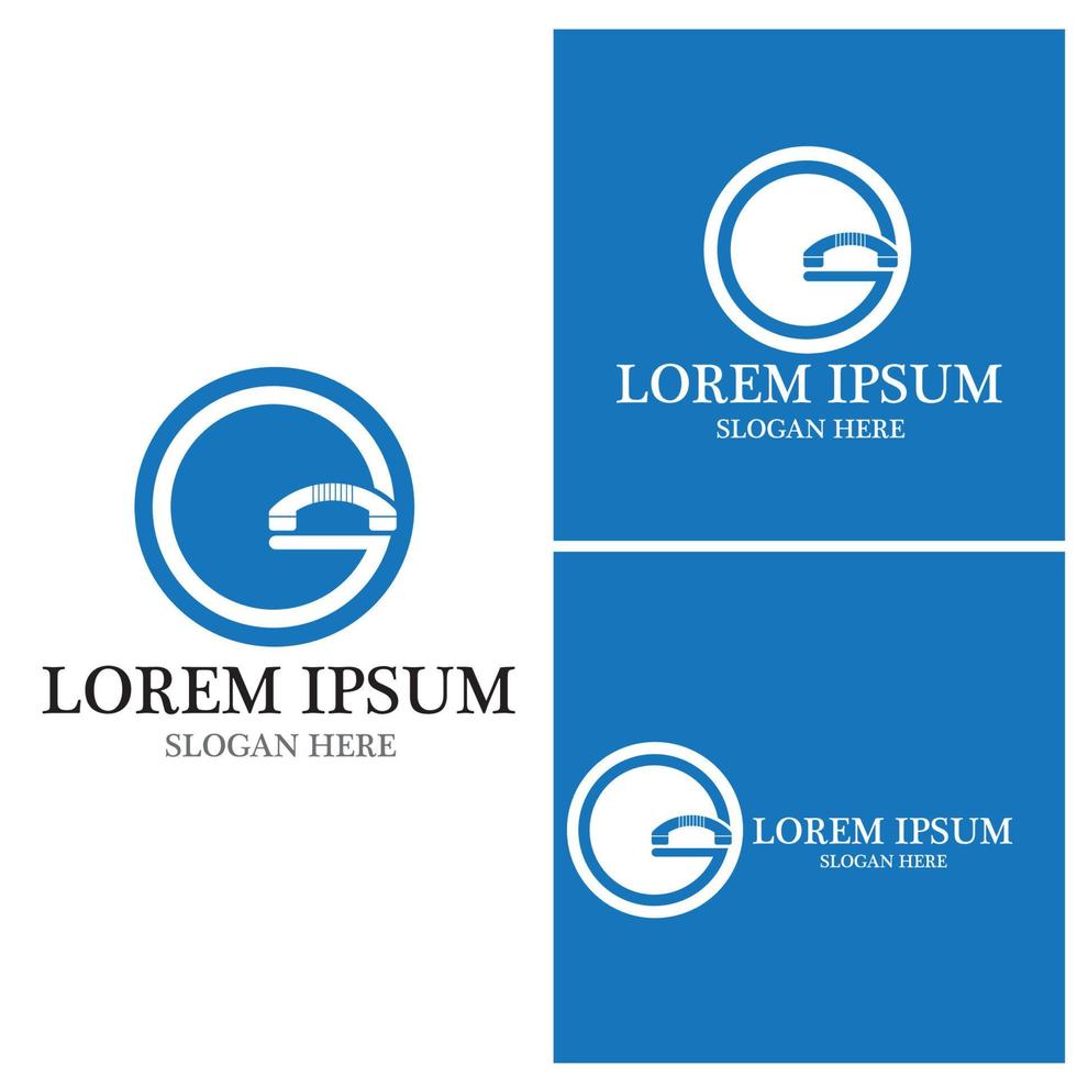 Phone  icon and symbol vector template