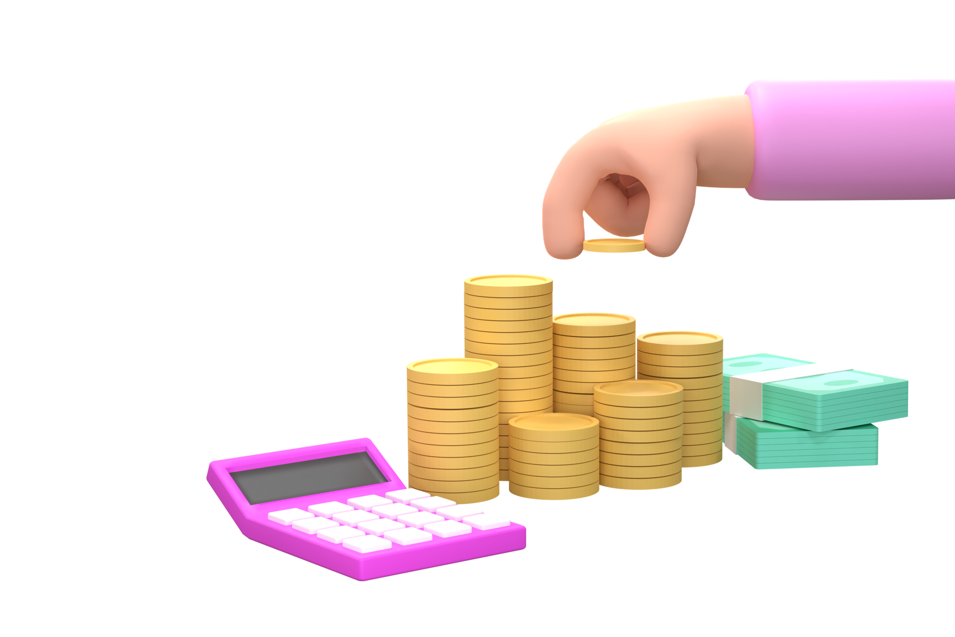 Free Cartoon hand put coin to money staircase. Making money. For business and finance concept. 10916181 PNG with Transparent Background Free Cartoon hand put coin to money staircase. Making money. For business and finance concept. 10916181 PNG with Transparent Background