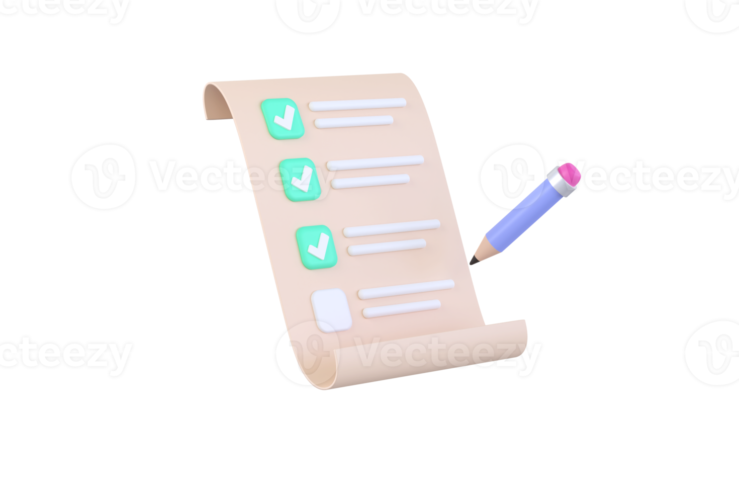 Document task management todo check list, work project plan concept, fast checklist, posting plan png