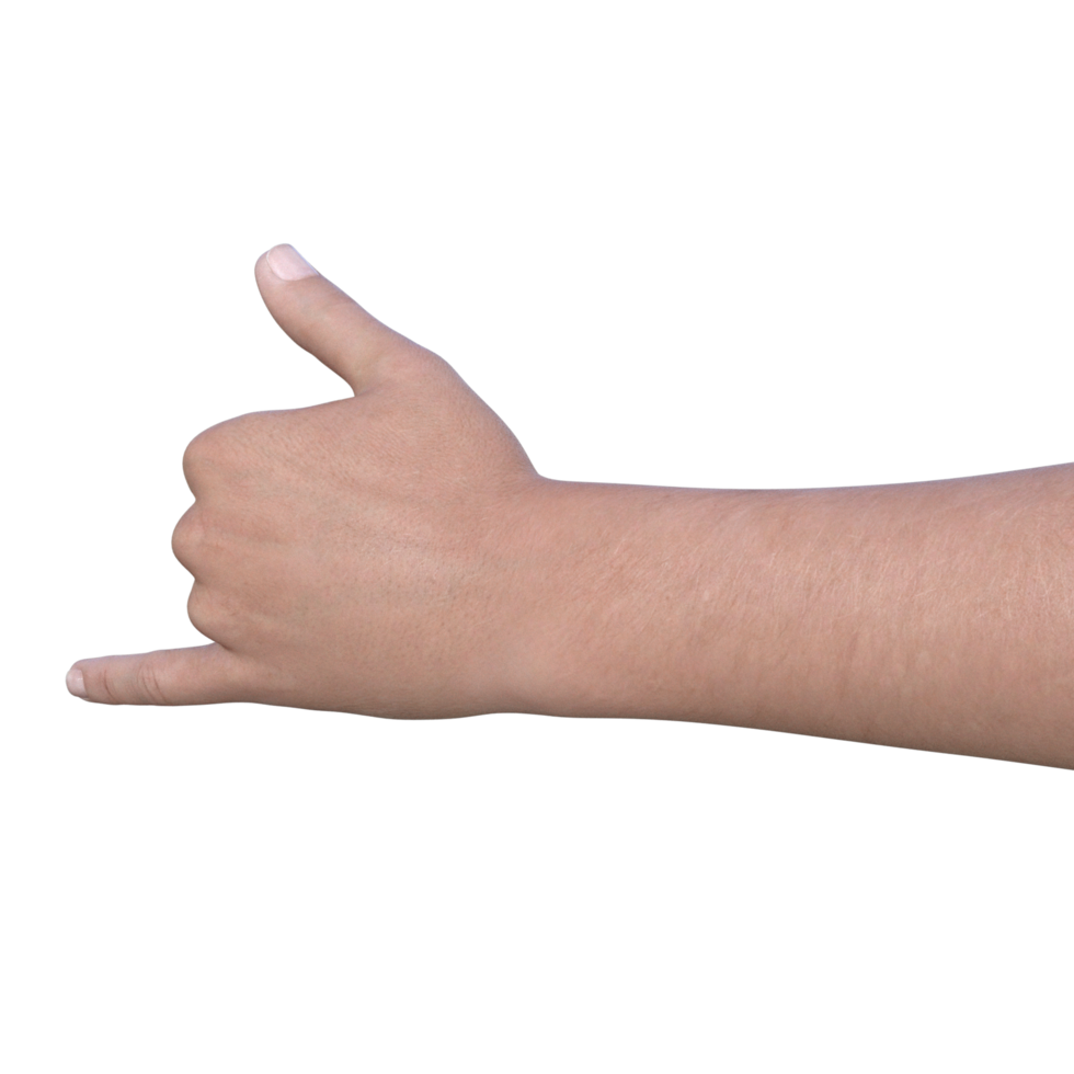 händer utgör gest 3d tolkning png
