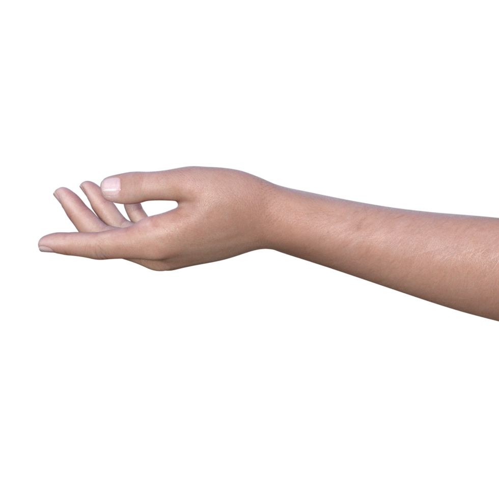 händer utgör gest 3d tolkning png