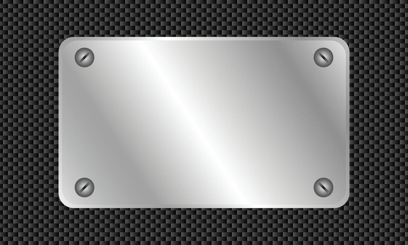 silver metal plate with carbon background template design 10917054 silver metal plate with carbon background template design 10917054