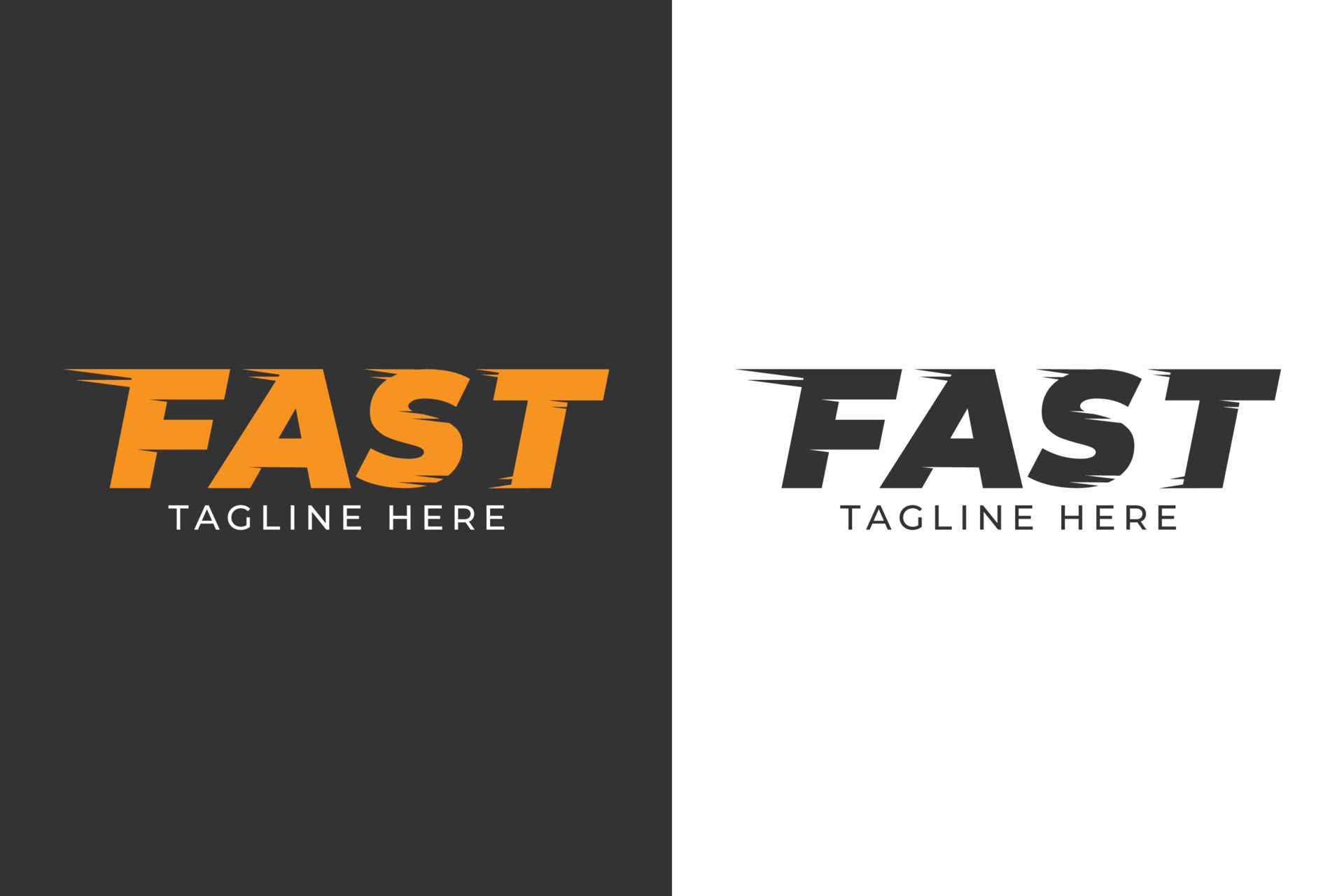 logo type fast racing template design 10917094 Vector Art at Vecteezy