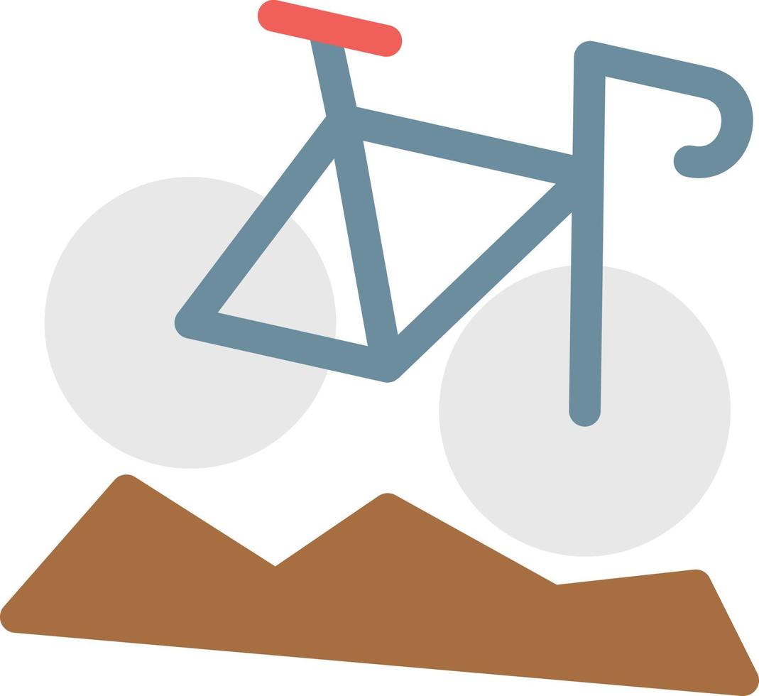 ilustración vectorial de ciclismo en un fondo. símbolos de calidad premium. iconos vectoriales para concepto y diseño gráfico. vector