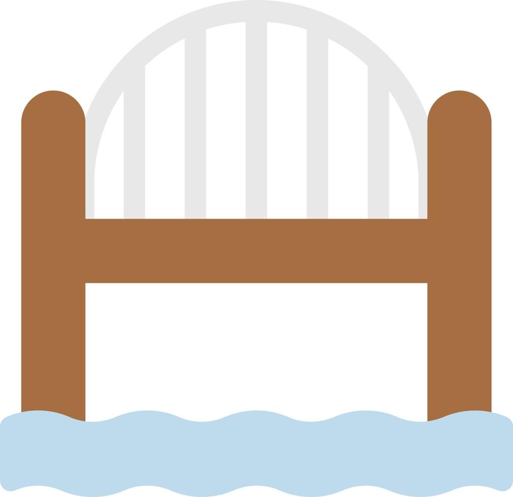 bridge vector illustration on a background.Premium quality symbols.vector icons for concept and graphic design.