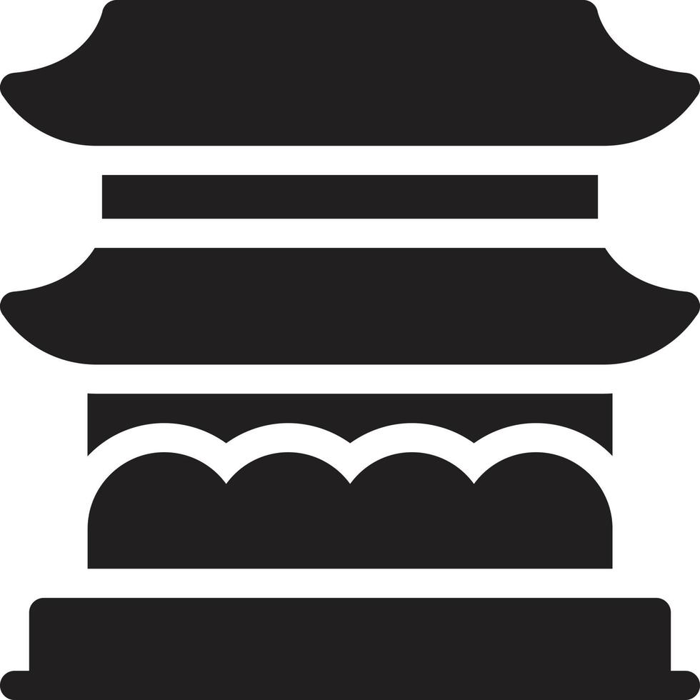 ilustración vectorial de beijing en un fondo. símbolos de calidad premium. iconos vectoriales para concepto y diseño gráfico. vector