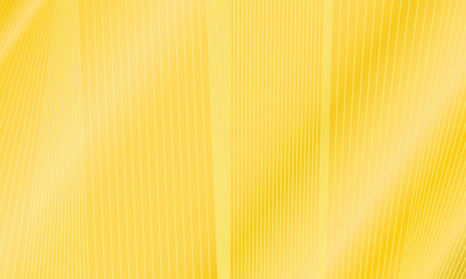 fondo abstracto degradado brillante con patrón de rayas. adecuado para papel tapiz, pancarta o volante. amarillo y dorado vector