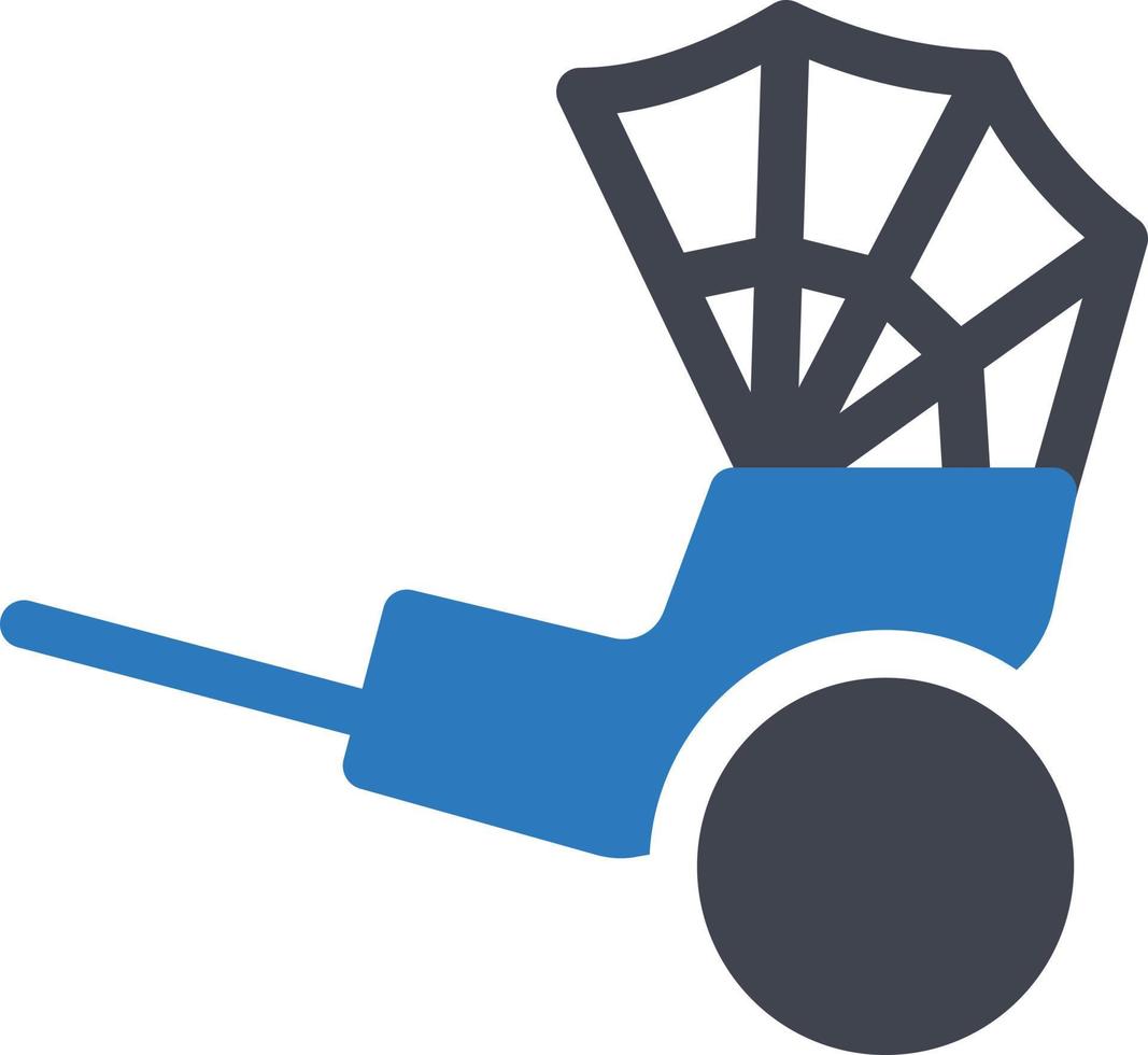 palanquin vector illustration on a background.Premium quality symbols.vector icons for concept and graphic design.