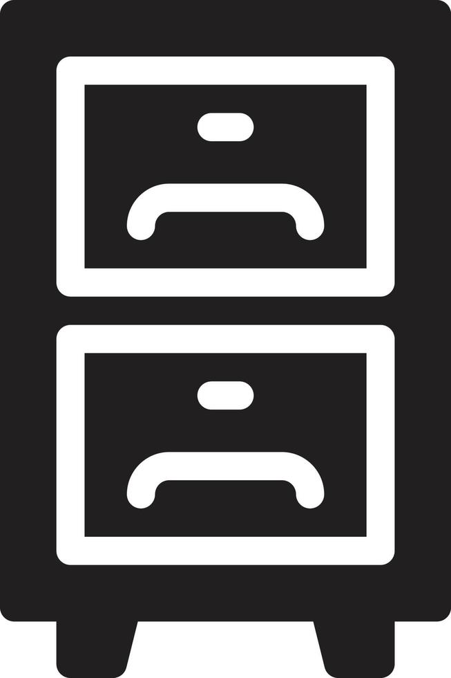 drawer vector illustration on a background.Premium quality symbols.vector icons for concept and graphic design.