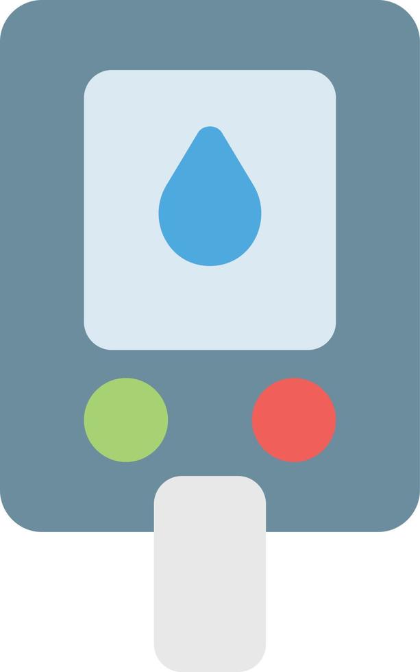 glucometer vector illustration on a background.Premium quality symbols.vector icons for concept and graphic design.