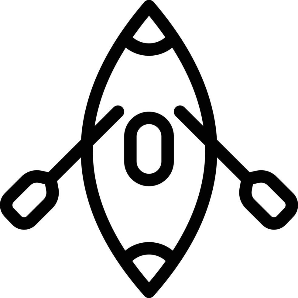 canoe vector illustration on a background.Premium quality symbols.vector icons for concept and graphic design.