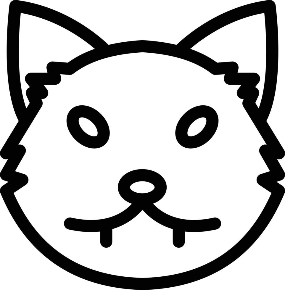 black cat vector illustration on a background.Premium quality symbols.vector icons for concept and graphic design.
