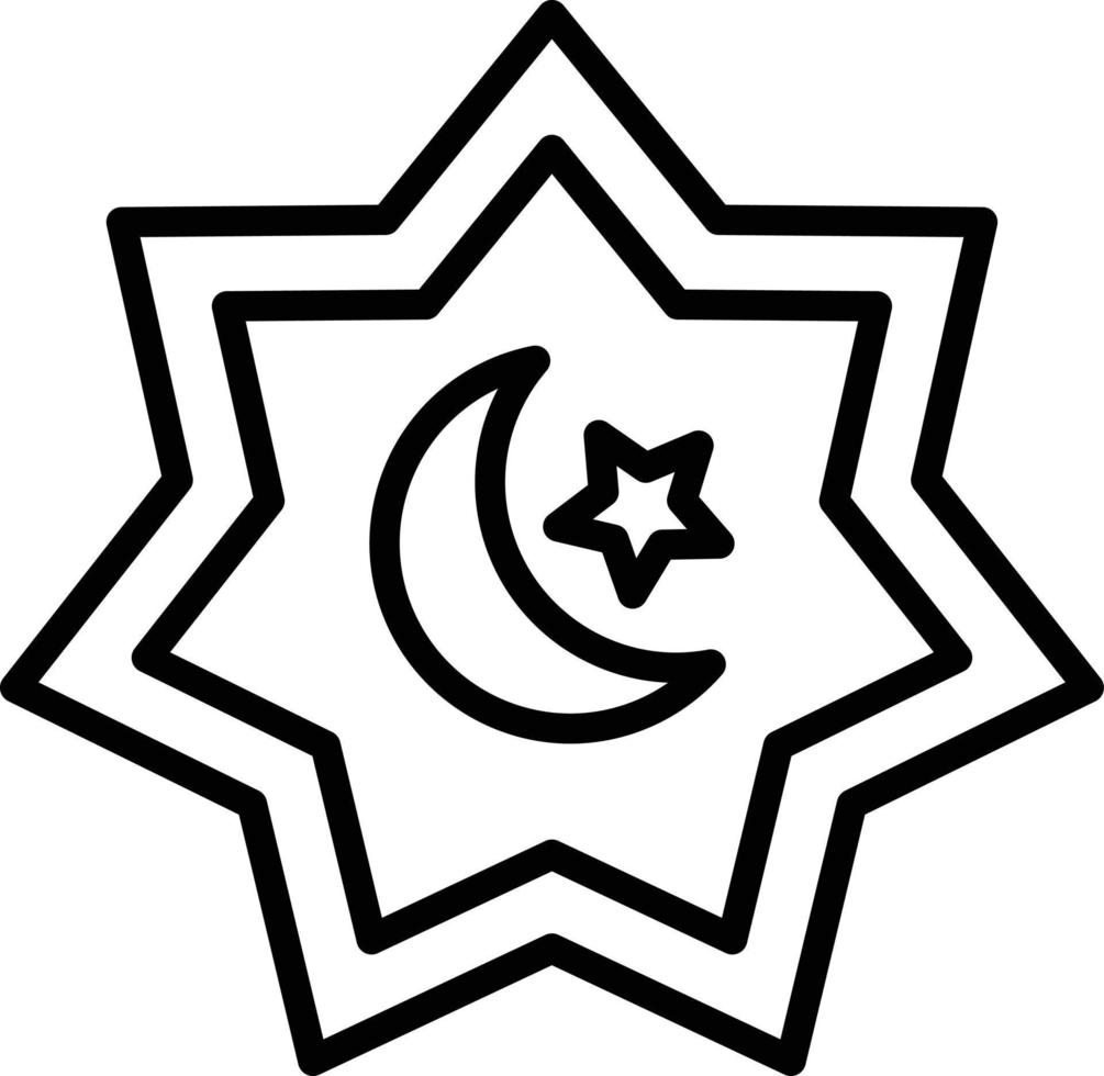 Eid Mubarak Icon vector