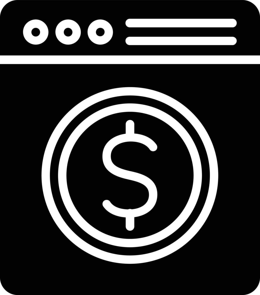 Money Laundering Glyph Icon vector