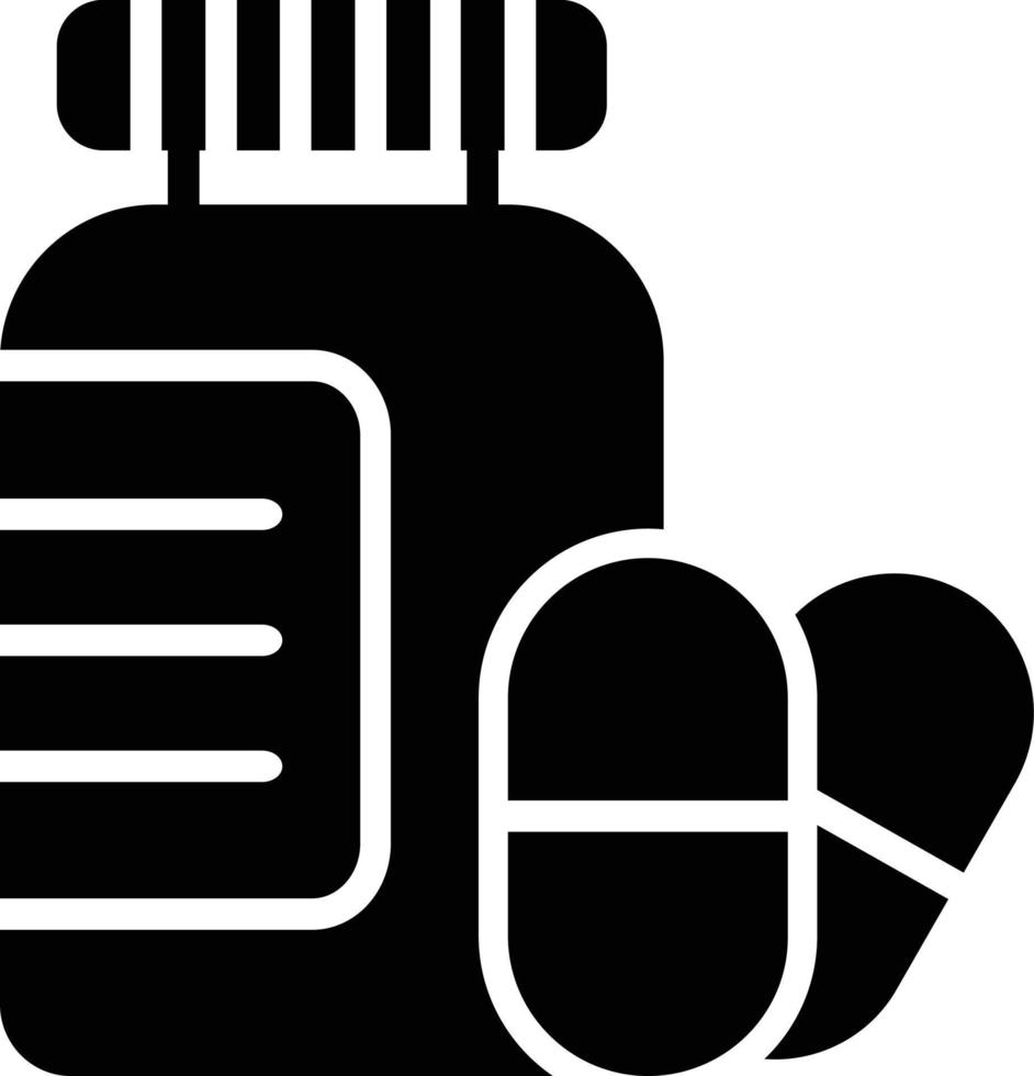 Medicine Glyph Icon vector