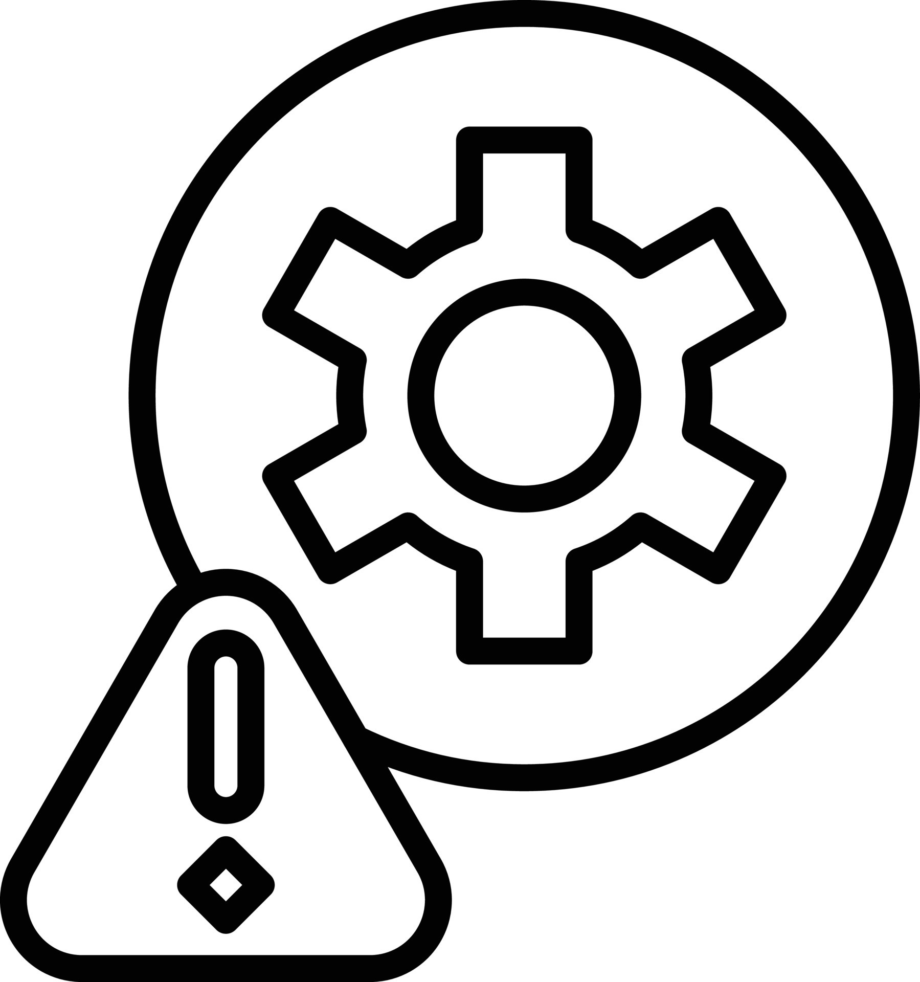 Risk Management Icon 10918791 Vector Art at Vecteezy