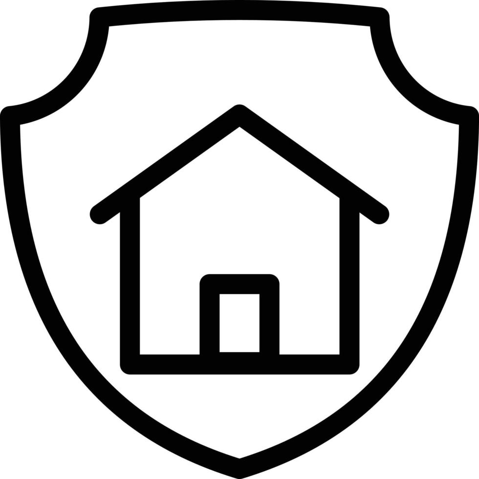 home shield vector illustration on a background.Premium quality symbols.vector icons for concept and graphic design.