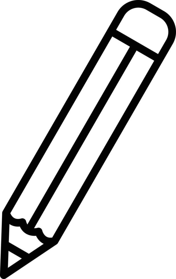 Pencil Line Icon vector