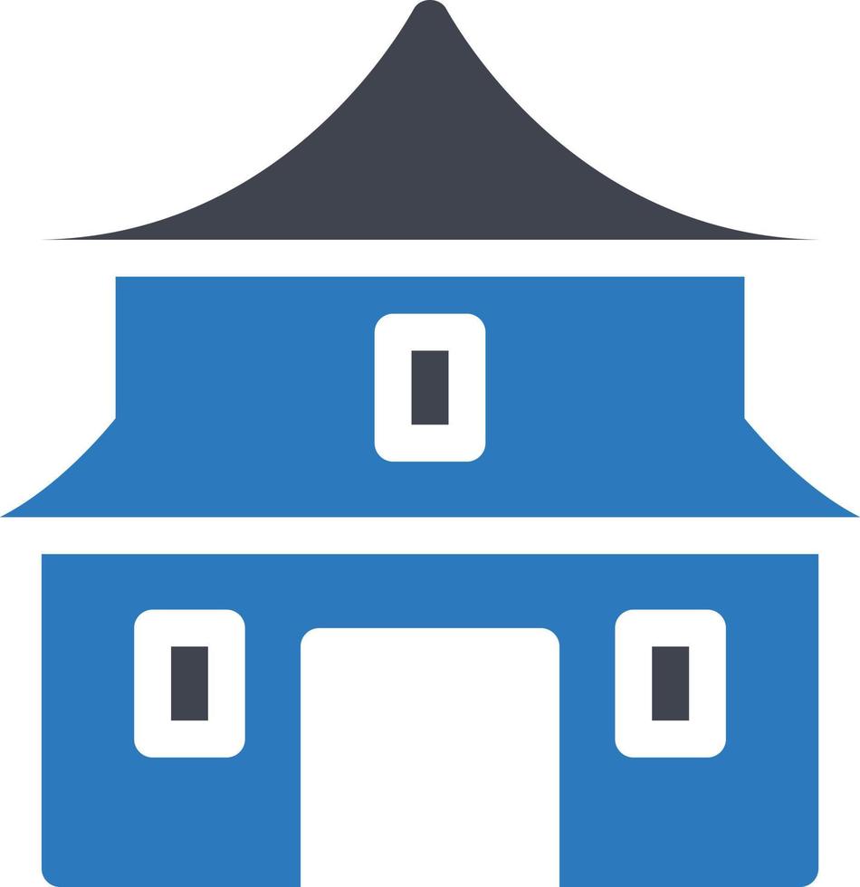 monastery vector illustration on a background.Premium quality symbols.vector icons for concept and graphic design.