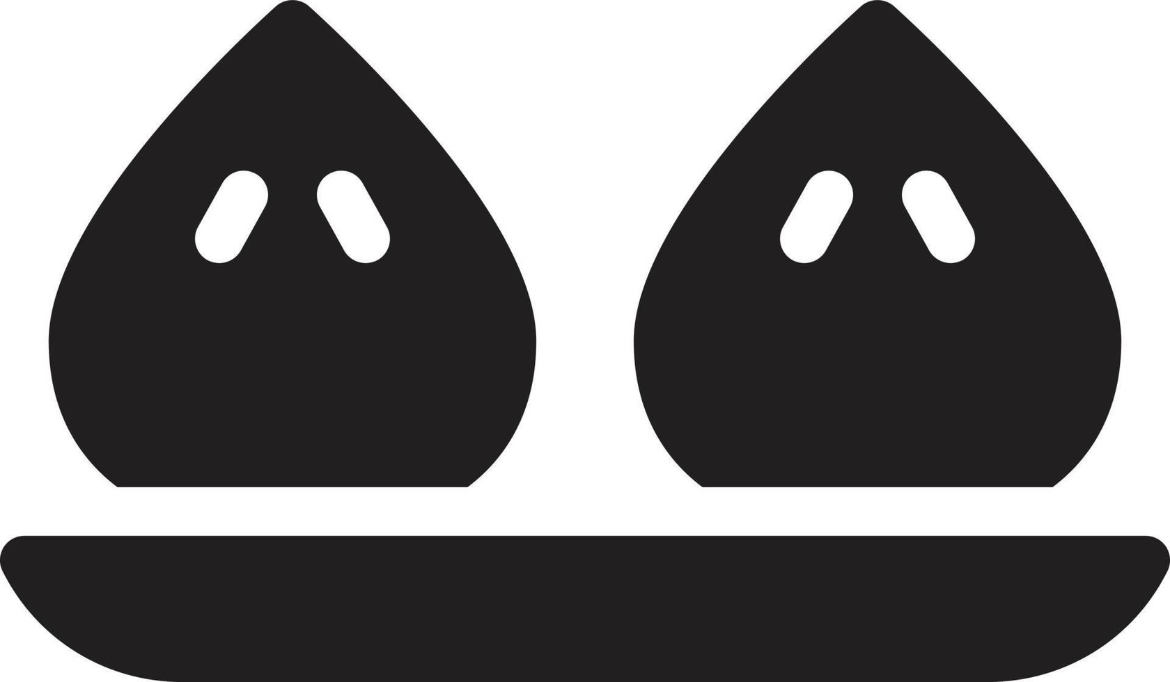 dumpling vector illustration on a background.Premium quality symbols.vector icons for concept and graphic design.