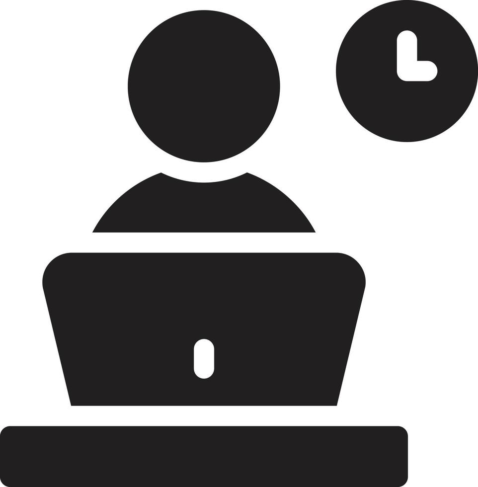 office time vector illustration on a background.Premium quality symbols.vector icons for concept and graphic design.
