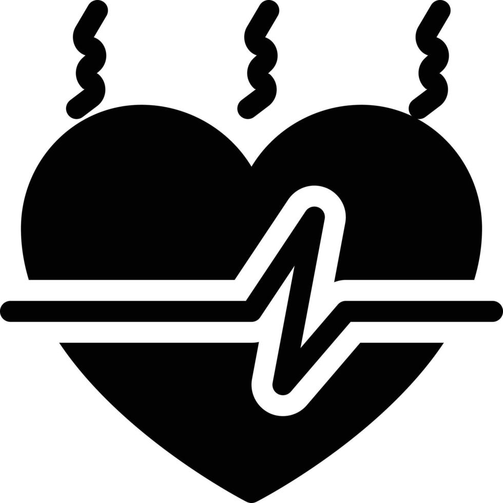 ilustración de vector de corazón en un fondo. símbolos de calidad premium. iconos vectoriales para concepto y diseño gráfico.